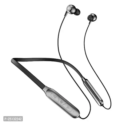 Stylish Grey In-Ear Bluetooth Wireless Neckbands