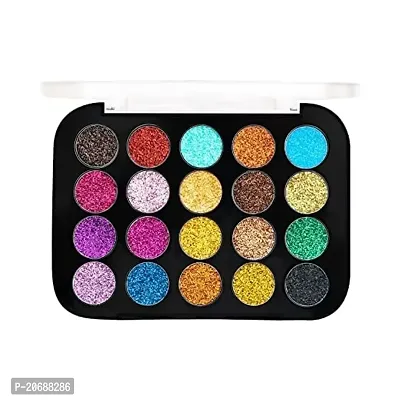 20 Shades Glitter eyeshadow palette Shade 02-thumb0