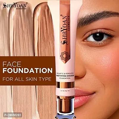 Nisha's store Mattifying Mousee Foundation 40gm SH01-thumb2