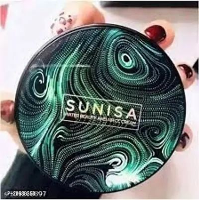 Nisha's Store Sunisa Matte Compact Pressed Powder with Concealer Free ,Eyelashes