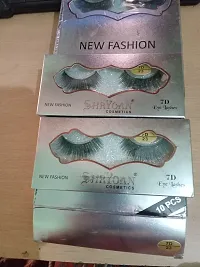 NS 7D False Eye Lashes Pack Of 2,With Free Glue-thumb3