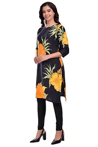 MegaStyle Crepe Straight Women Kurti-thumb2