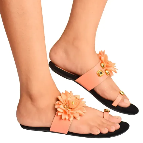 Elegant Solid Synthetic Women's  Fancy Slippers
