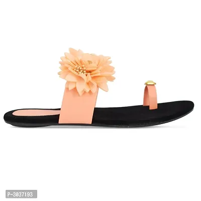 Elegant Black Solid Synthetic Women's Sandals-thumb5
