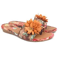 Elegant Multicoloured Solid Synthetic Slippers For Women-thumb1