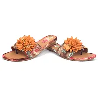 Elegant Multicoloured Solid Synthetic Slippers For Women-thumb3
