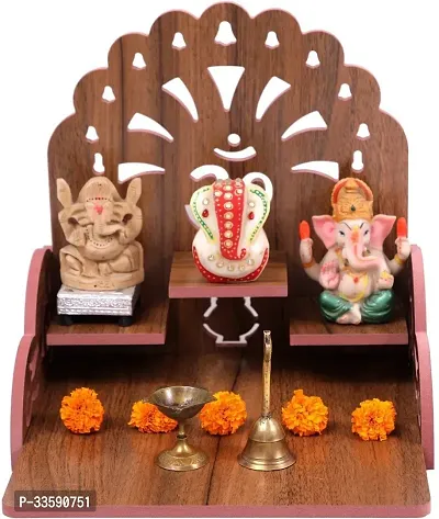 Wooden Home Temple for Pooja-thumb0