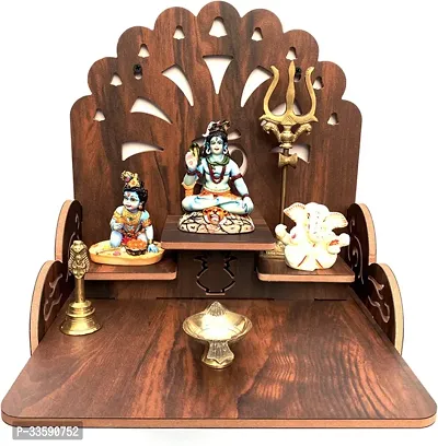 Wooden Home Temple for Pooja-thumb0