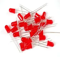 Satguru 5mm LED Light Emitting Diodes Pack of 20 (Red) Educational Electronic Hobby Kit-thumb1