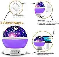 SATGURU Sales Star Master Rotating 360 Degree Moon Night Light Lamp Projector with Colors and USB Cable (Multi)-thumb4