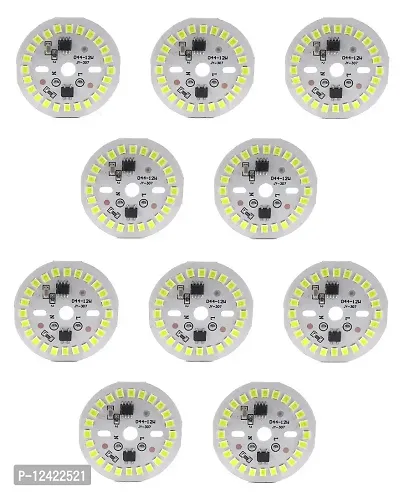 Satguru 10 Pieces 12 Watt White LED Bulb Raw Material MCPCB