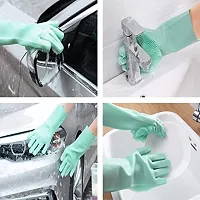 Silicone Hand Gloves for Cleaning Pack of 1-thumb1