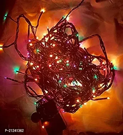 Multi Color LED Seriel Light jhalar Light 45 Meter (135 Feet) flexible copper led with Changing Controller for Home Decoration,Diwali Christmas,Patio Garden Tree Eid decoration for home light(Multi Co