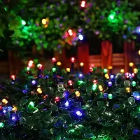 LED String Serial Light 12 Meter with 8 Modes Changing Controller for Diwali, Christmas Home Decoration.Heavy Duty Copper Led String Light .Rice String (Multicolor)-Pack of 1-thumb3