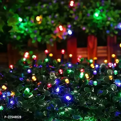 Diwali Decorative LED String Lights Serial Bulbs - Multicolor (13Meter-42led)-thumb3