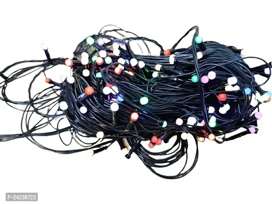 Multicolor Serial String Led Light with 8 Modes Changing Controller - Waterproof Serial Lights for Decoration Long | for Home,Diwali Decoration, Christmas,Patio Garden(12 Meter | Pack of 1)-thumb0