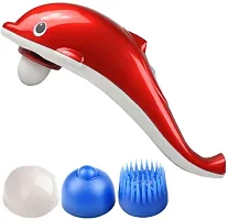 Dolphin Handheld Body Massager for Pain Relief with Powerful Vibration(PACK OF 1)-thumb2