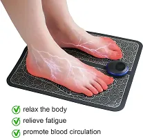 Portable Electric Mat Leg Massage Machine with 8 Modes USB Rechargeable (Pack of 1)-thumb3