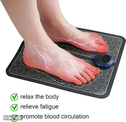 Portable Electric Mat Leg Massage Machine with 8 Modes USB Rechargeable (Pack of 1)-thumb4