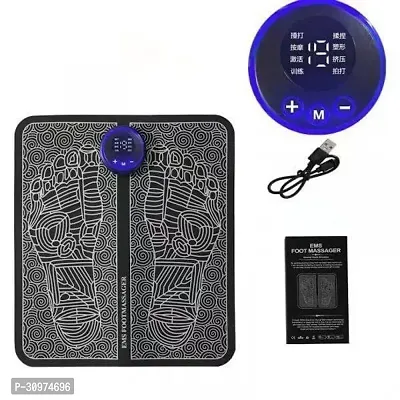 Portable Electric Mat Leg Massage Machine with 8 Modes USB Rechargeable (Pack of 1)-thumb3