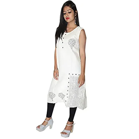 Straight Off Kurti for Girls Women