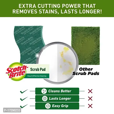 Scotch-Brite Scrub Pad (5) - 4 Sets-thumb2