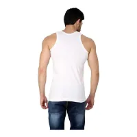 Mens Cotton Vest RN Combo Pack of 3,White-thumb1