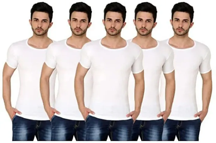 YOUNGMAN RNS MENS VEST COMBO PACK OF 5 (WHITE)