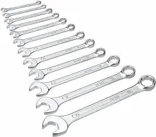 ST 55 Double Sided Combination Wrench and Spanner Hand Tools Set Double Sided Combination Wrench Pack of 12-thumb3