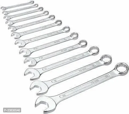 ST 55 Double Sided Combination Wrench and Spanner Hand Tools Set Double Sided Combination Wrench Pack of 12-thumb4