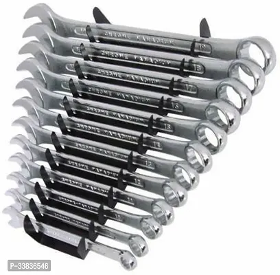 ST 55 Double Sided Combination Wrench and Spanner Hand Tools Set Double Sided Combination Wrench Pack of 12-thumb0