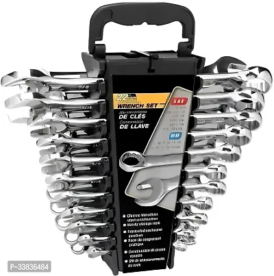 Double Sided Combination Wrench Set Pack of 12Pcs