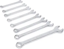 Spanner Hand Toll Kit Wrench Set Double Sided Combination Pack of 8-thumb2