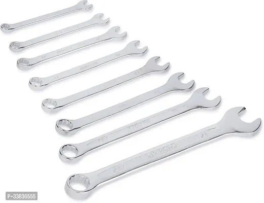 Spanner Hand Toll Kit Wrench Set Double Sided Combination Pack of 8-thumb3