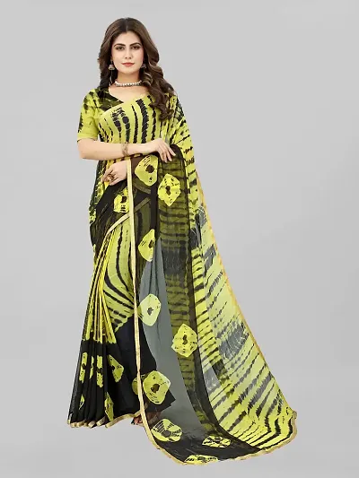 Elegant Art Silk Saree with Blouse piece For Women