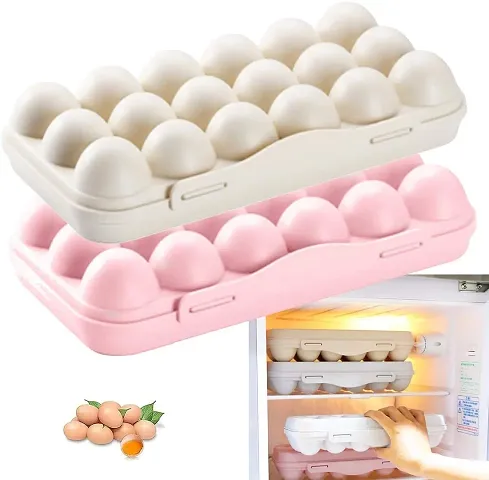 SAMJU Plastic 18 Egg Storage Box
