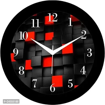 Designer Multicoloured Plastic Analog Wall Clock-thumb0