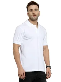 Kavmart Men's Regular Fit T-Shirt Collar and Sleeves Gives a Trendy Look-thumb4