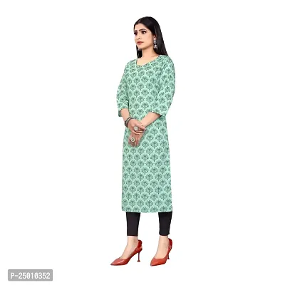 Kavmart Faltuwear Women's Cotton Blend Printed Straight Kurti (XX-Large, FW-KURTI-K065)