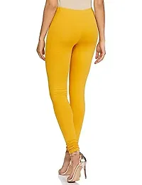 Kavmart FALTU WEAR Tailored Cut  Classic Fit Super Stretchable Cotton Elastane Fabric Churidar Leggings for Women-thumb2