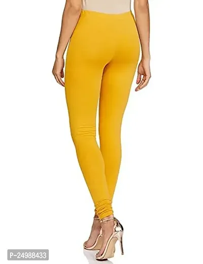 Kavmart FALTU WEAR Tailored Cut  Classic Fit Super Stretchable Cotton Elastane Fabric Churidar Leggings for Women-thumb3