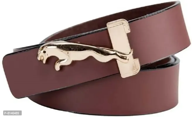 Classy Synthetic Leather Solid Belts for Mens-thumb0