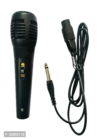 Amrit Audio Dynamic Wired Microphone with 1.5 Meter Wire-thumb0