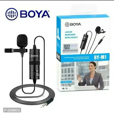 Professional Boya M1 Lavalier Collar  Condenser Microphone-thumb0