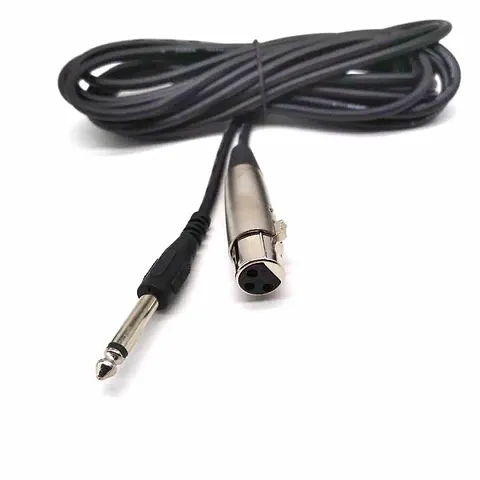 Amrit Audio 6.35 Jack to Xlr Female Jack 5 Meter Cable for Microphone