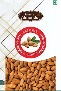 Kohinoor Hub 100% Natural Premium Kashmiri Almond Kernels 500g Zipper Pack | Premium Badam Giri | High in Fiber  Boost Immunity | Real Nuts | Gluten Free-thumb1