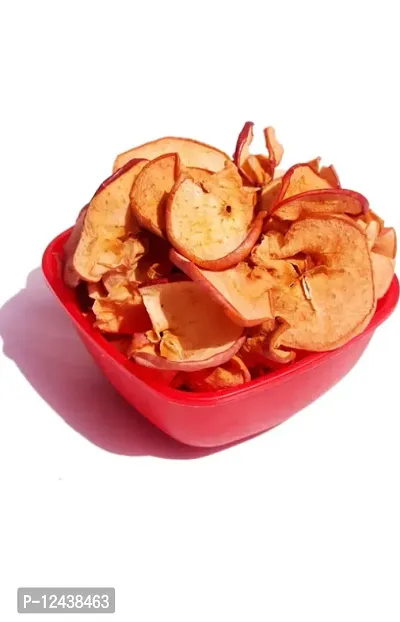 Kohinoor Hub Premium Apple Chips Slices Dried 1kg | Sun Dried Apples 100% Natural Flavour No Added Preservatives | Best Source of Fibre-thumb0