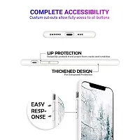 LIRAMARK Liquid Silicone Soft Back Cover Case for Apple iPhone 11 Pro (White)-thumb2