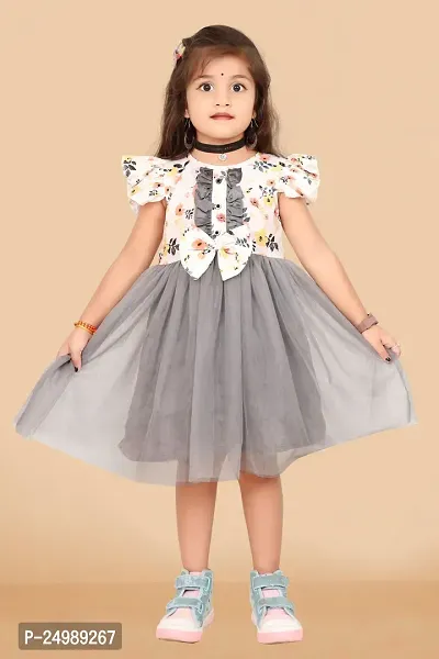 Trendy Multicoloured Cotton Frocks For Girls-thumb0