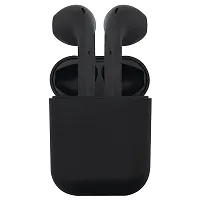 Wireless TWS Bluetooth EarBurds Or Inpods 12 Simple Airpods With Touch Control Button With Bluetooth 5.0 Water Resistant And Active Noice Cancellition. Colour (Black)-thumb4